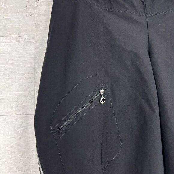 Assos Rally Cargo Cycling Shorts Women XL Black Mountain Bike Side Zip Off Road - Picture 3 of 15
